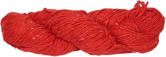 Knitsilk Top Yarn – Mulberry Silk Roving Yarn in Shades of Oran