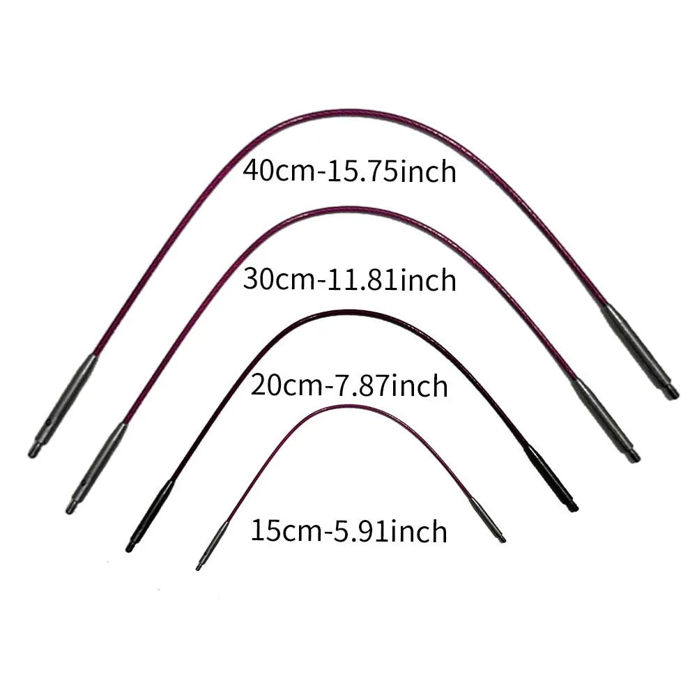 9 Pairs Circular Knitting Needles Set