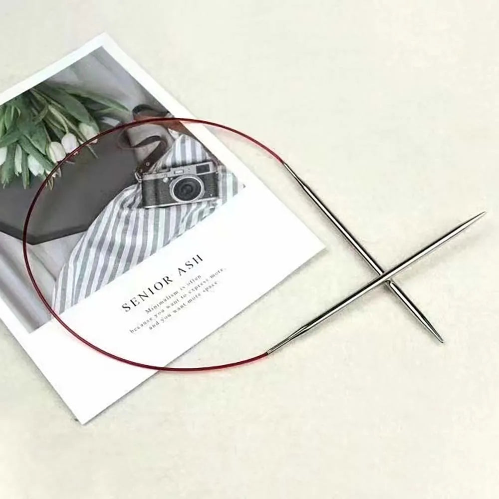 2.0-5.0mm Nylon thread Square Knitting Needles