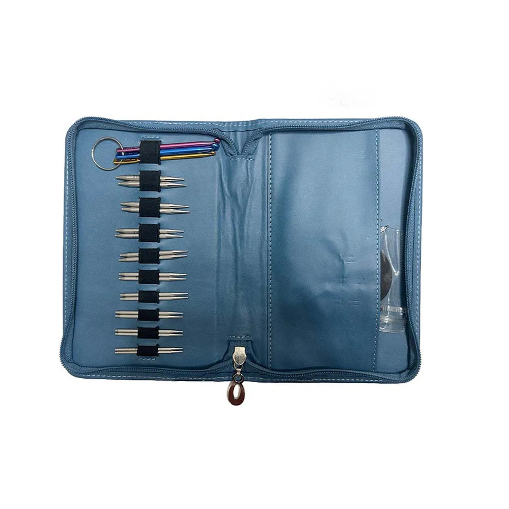 9 Pairs Circular Knitting Needles Set