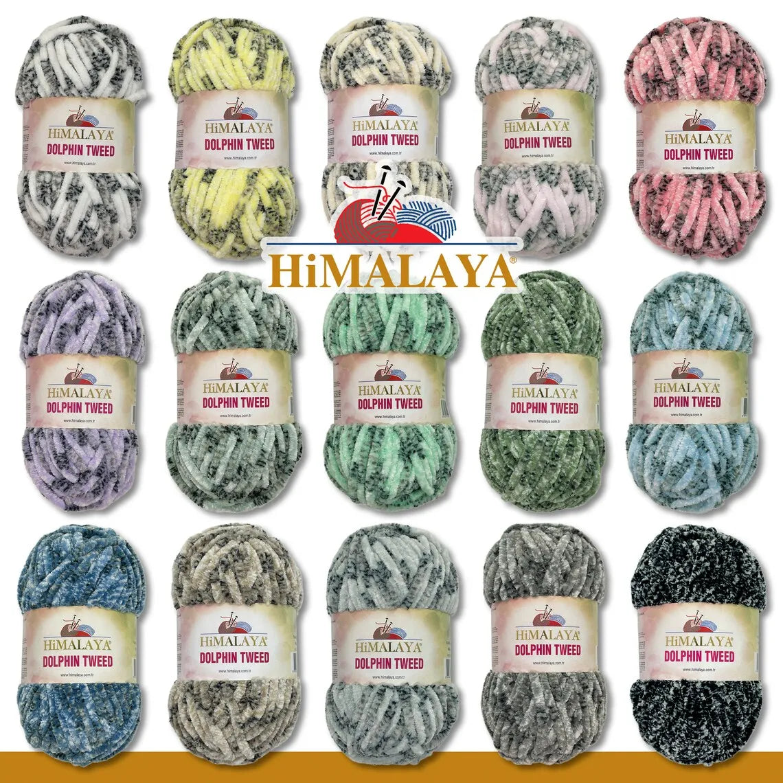 Пряжа Himalaya Dolphin Tweed