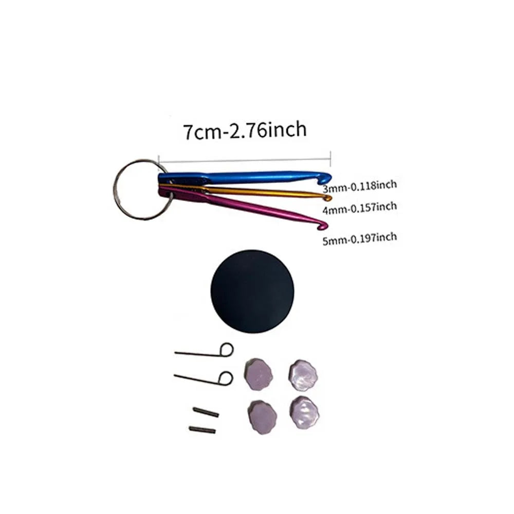 9 Pairs Circular Knitting Needles Set