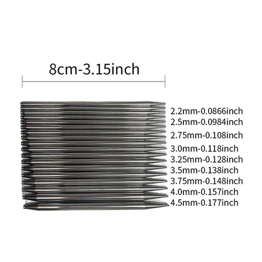 9 Pairs Circular Knitting Needles Set