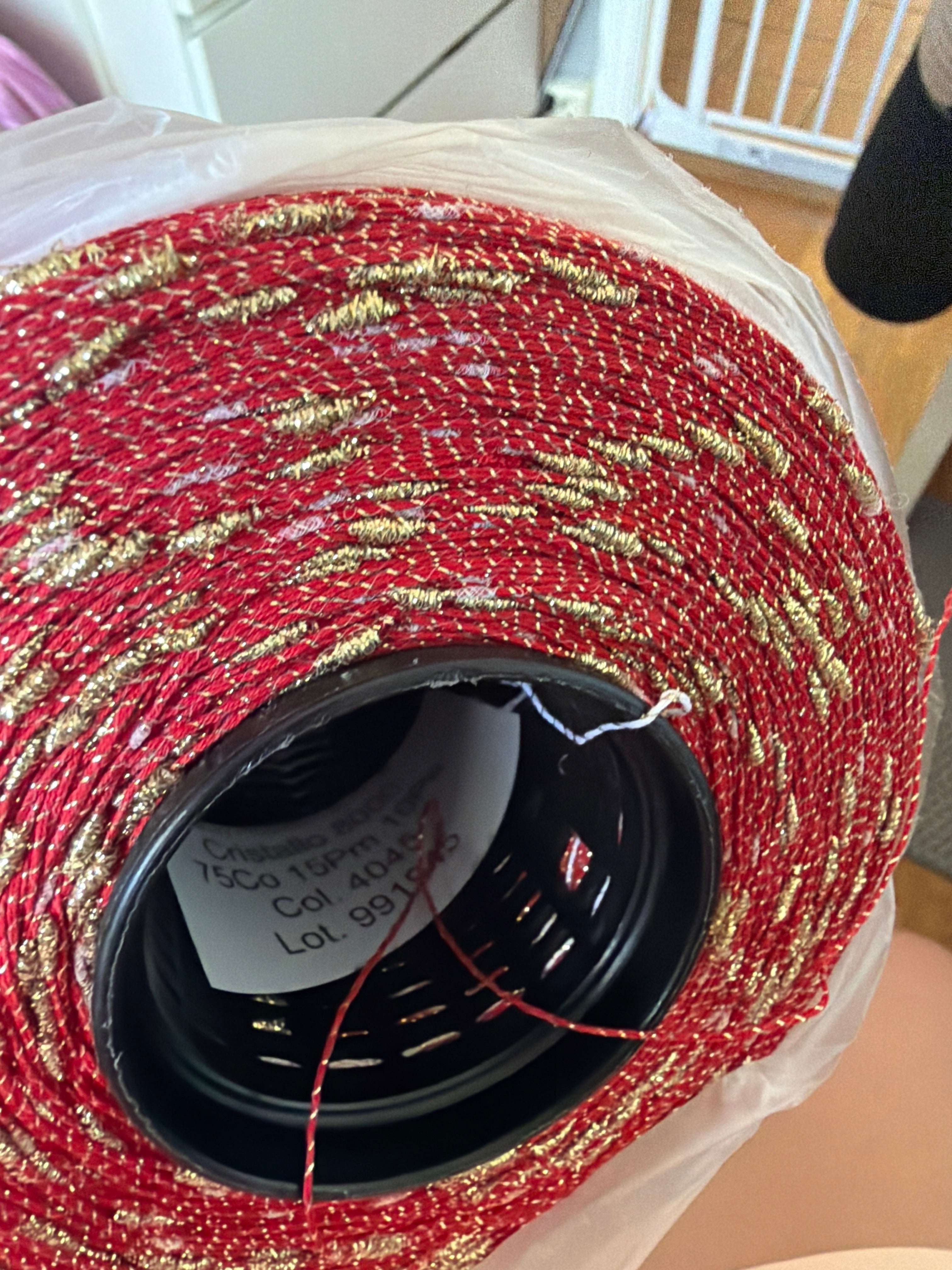Cristallo 8000 – Premium Italian Glitter Yarn 100g