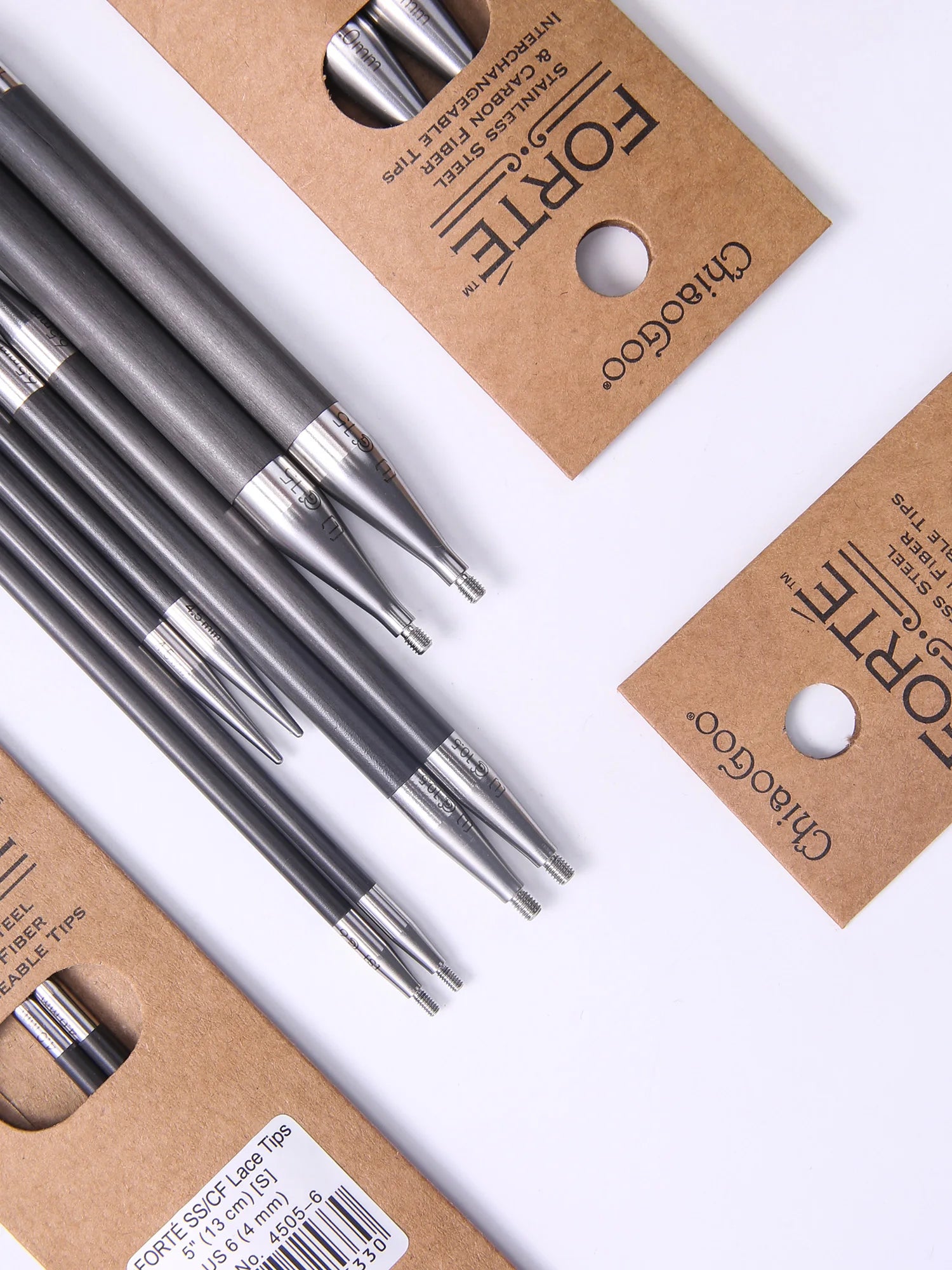1Pair ChiaoGoo 13cm/5Inch FORTE Knitting Needles