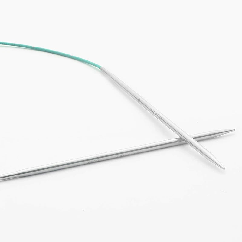 Mindful Collection 10 inch (25 cm) Stainless Steel Circular Knitting Needles