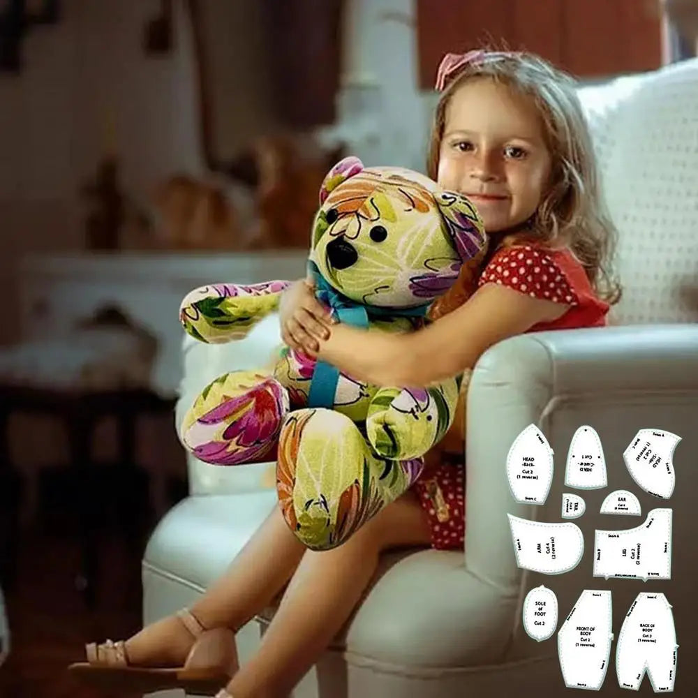 Memory Bear DIY Sewing Template Set