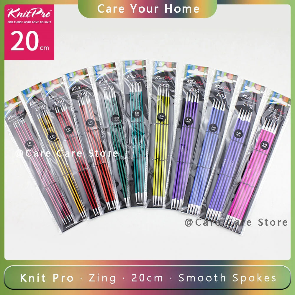 Original Knitpro Zing Double Pointed Knitting Needles