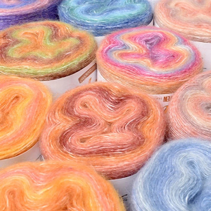 250 Millionen Regenbogen-Farbverlauf-Kuchen