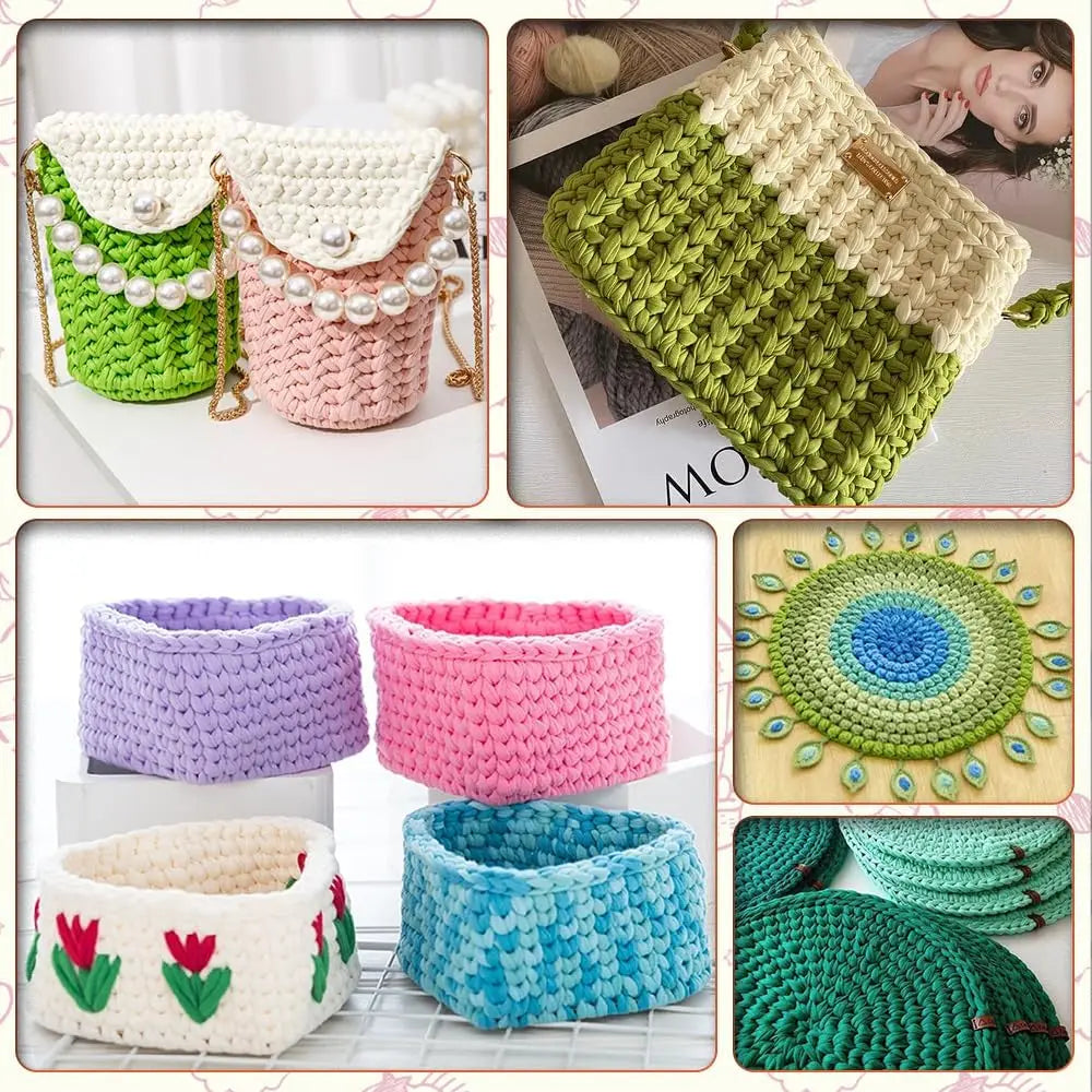 Thick T-Shirt Knitting Yarn 400g