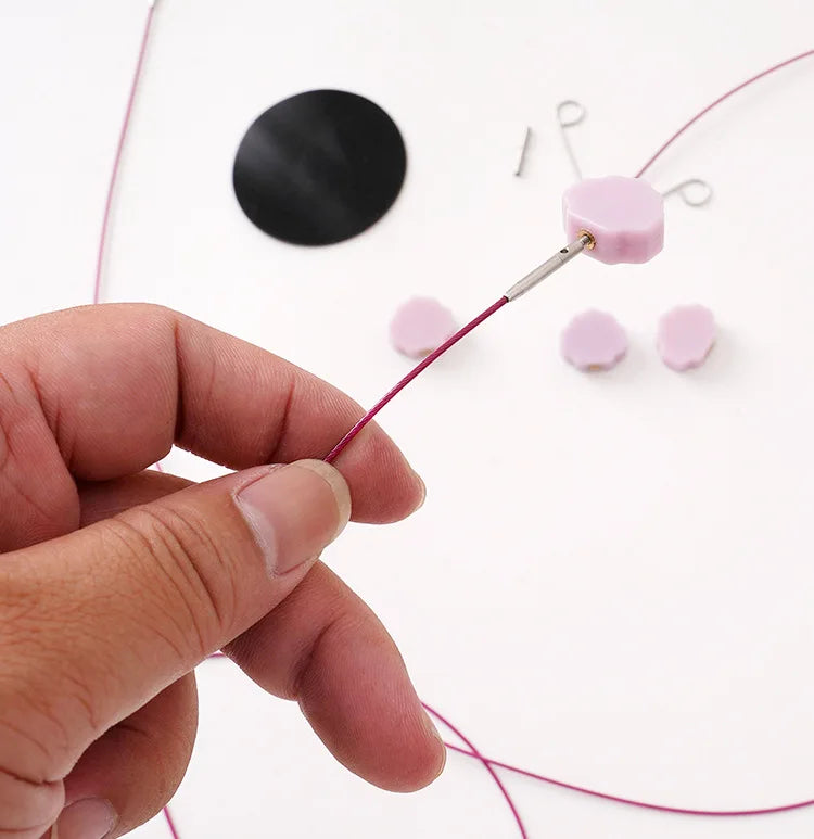 9 Pairs (2.2-4.5mm) Detachable Circular Needles Set