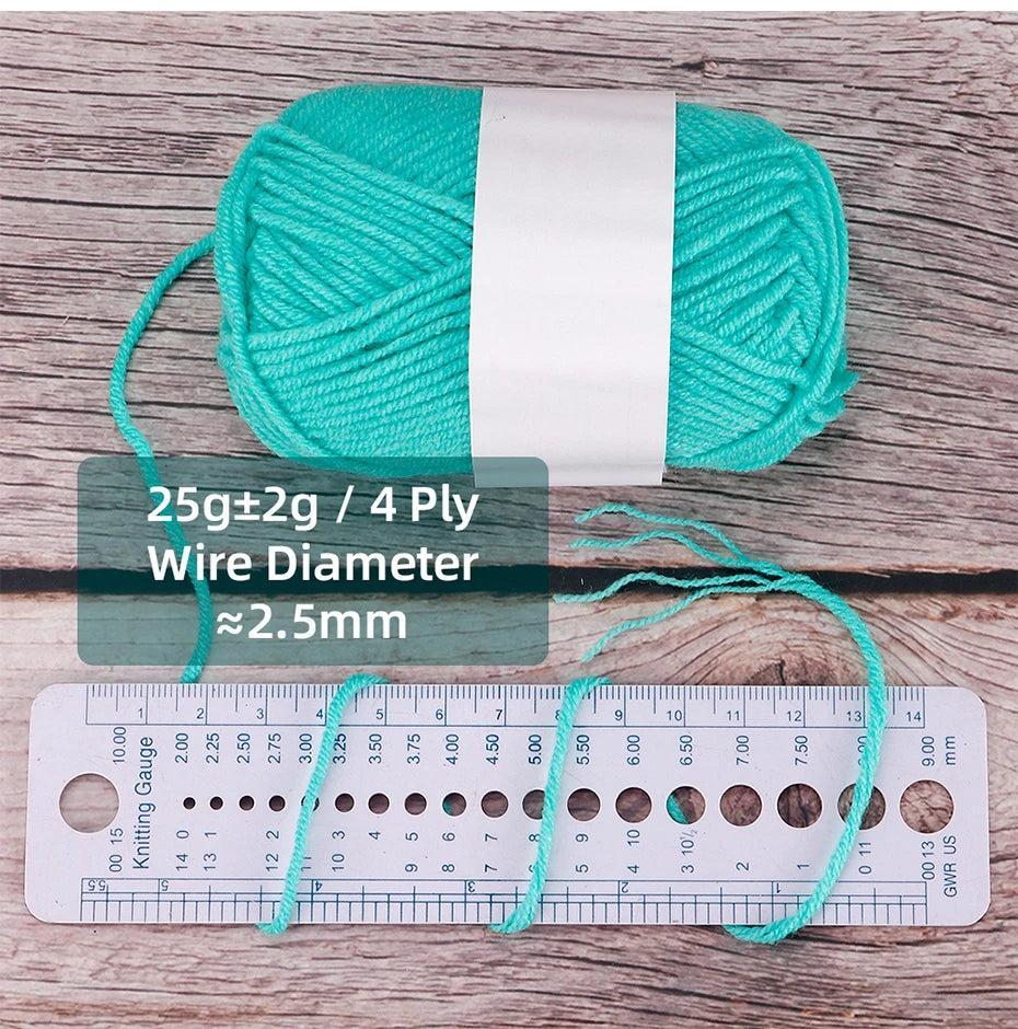 4-Ply Milk Cotton Yarn – 25/50pcs