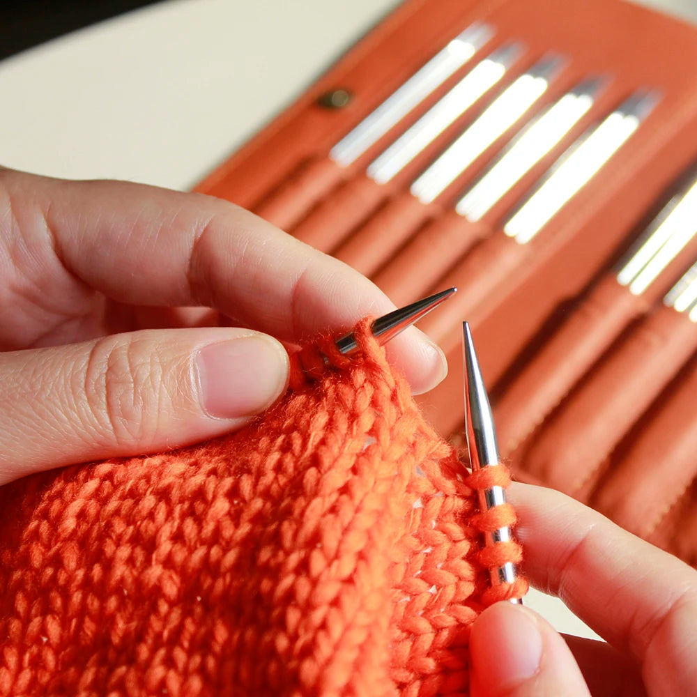 Lotus Yarns  PAMIR 5 Interchangeable Circular Needles Set( 10 Pairs needle length 11.5cm)