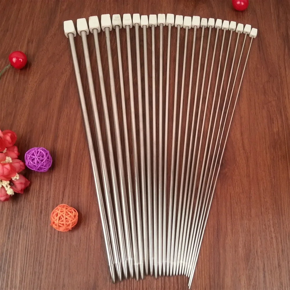 41pc Stainless Steel Knitting Needle Set