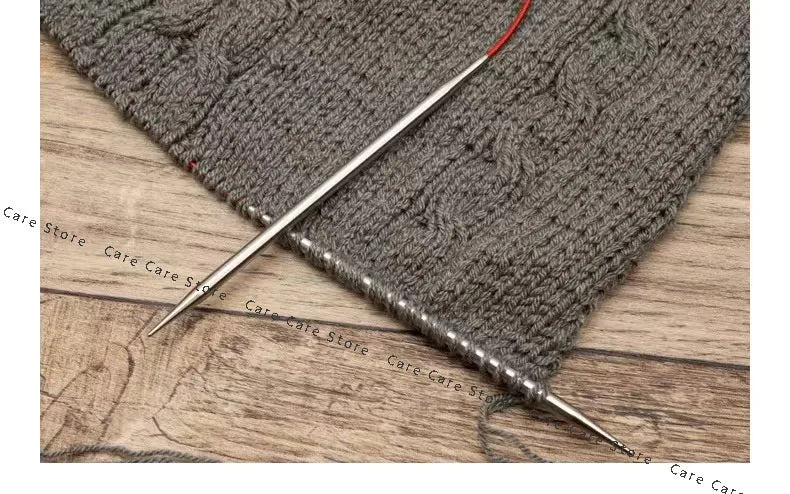 Original ChiaoGoo 80cm Premium Stainless Steel Circular Knitting Needles