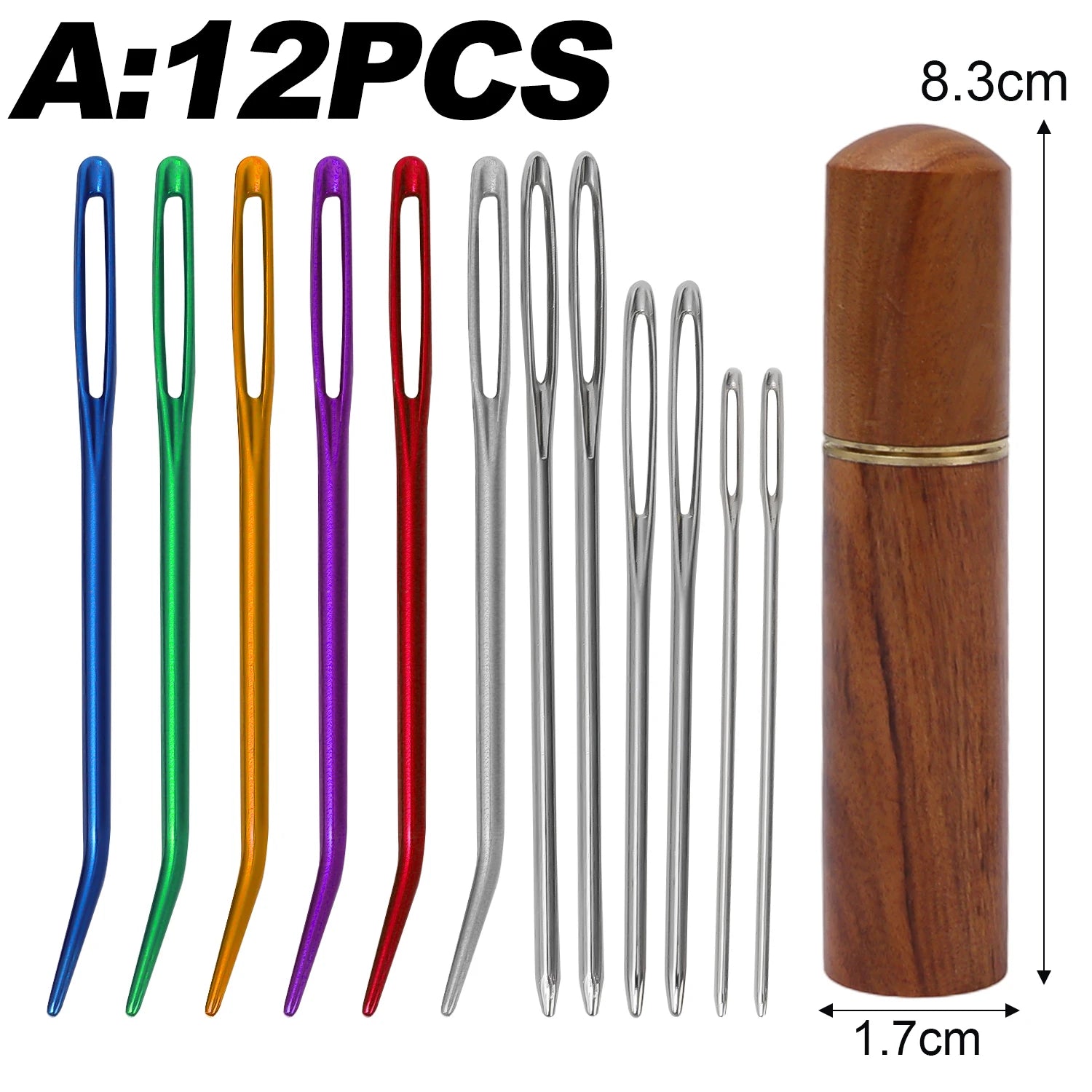 Large Eye Tapestry & Darning Needles Kit