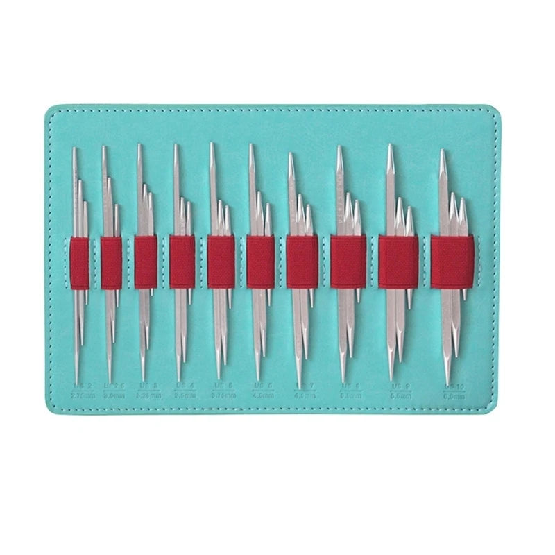 10Pairs Interchangeable Circular Knitting Needle