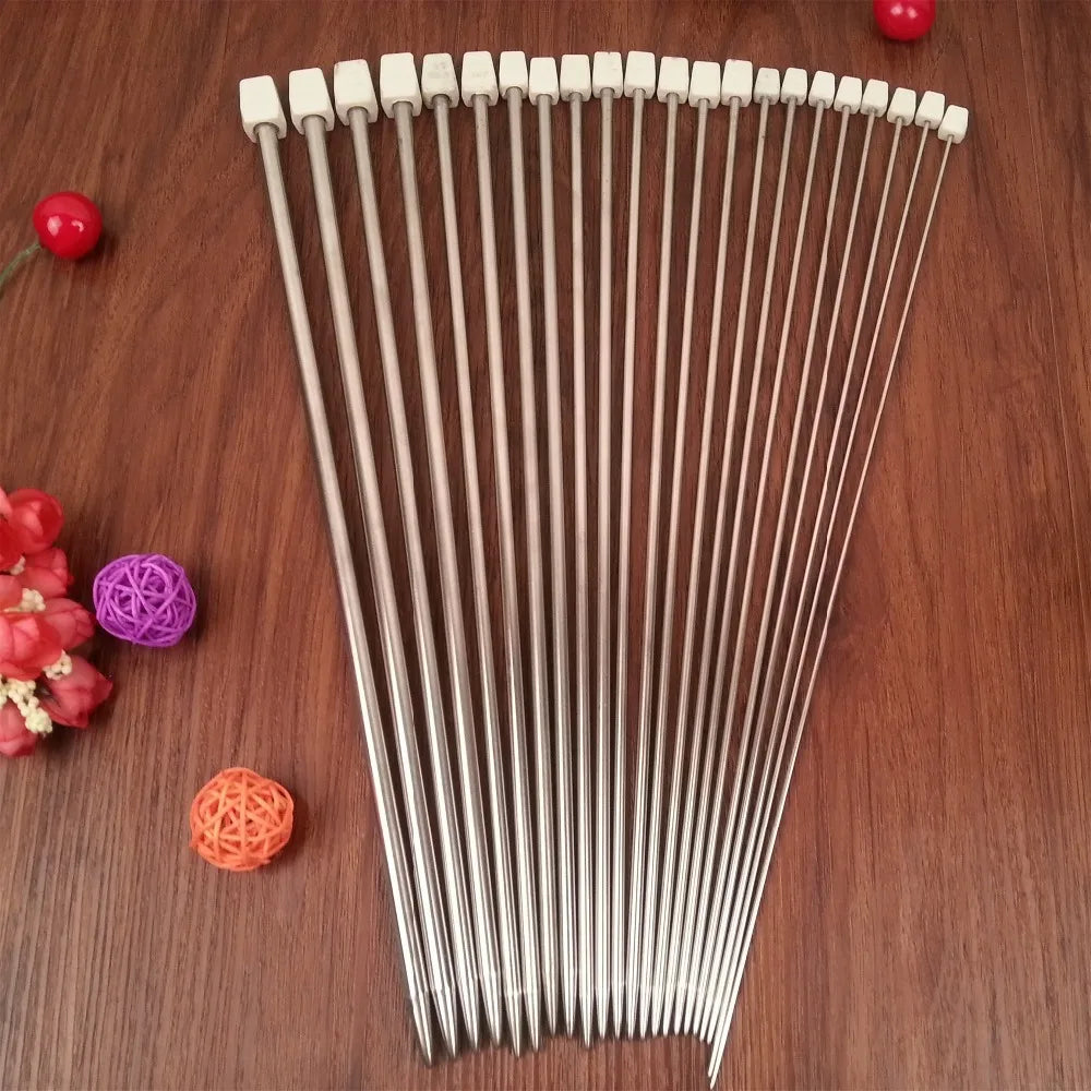 41pc Stainless Steel Knitting Needle Set