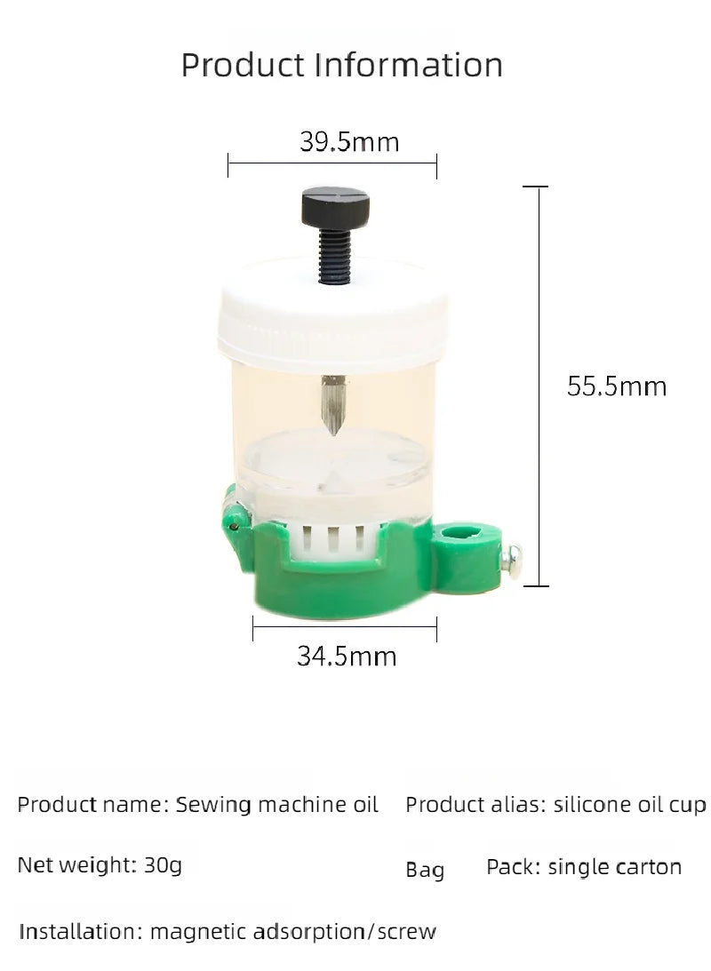 Cup With Magnet Sewing Machine Filter