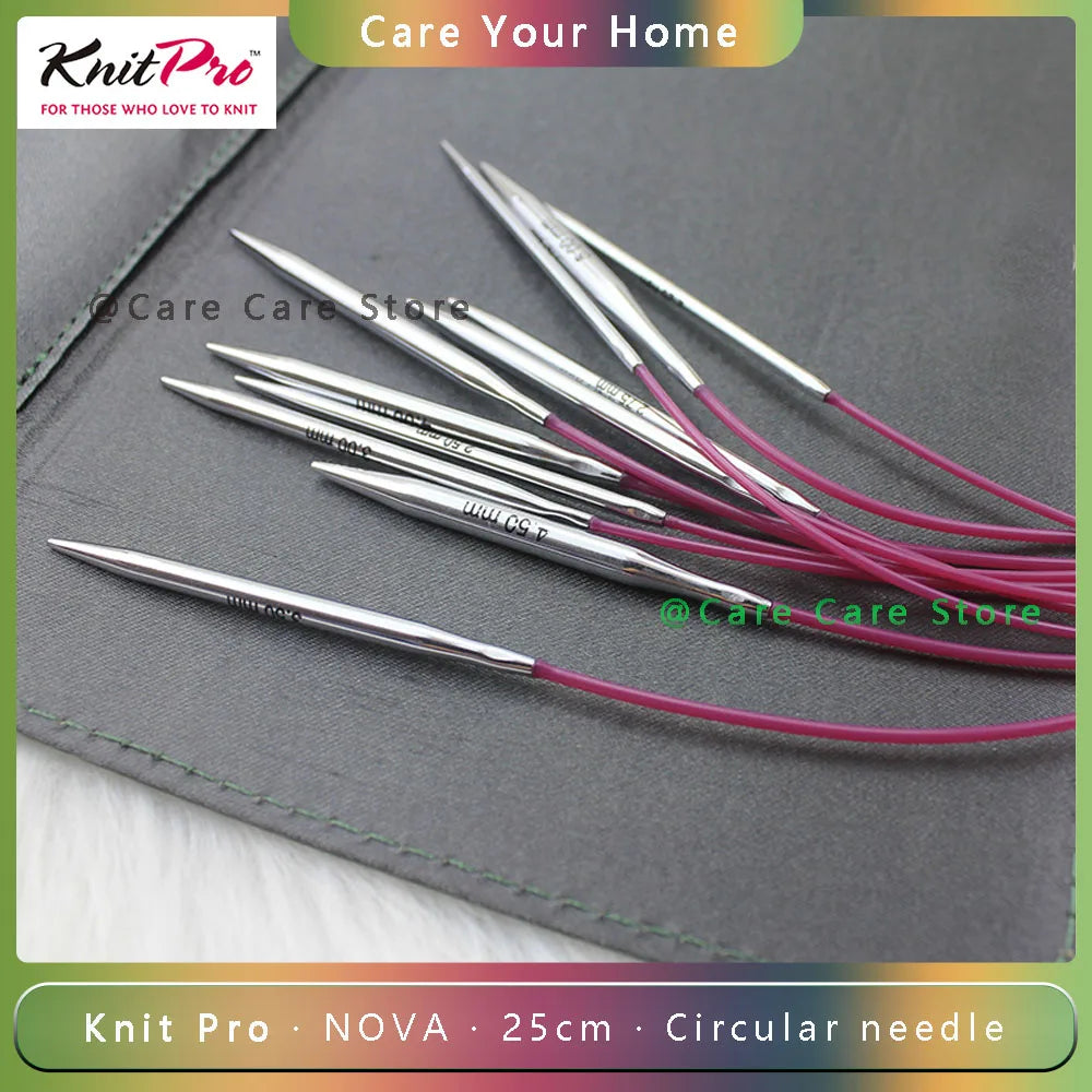 Knit Pro Nova 25cm Circular Knitting Needles