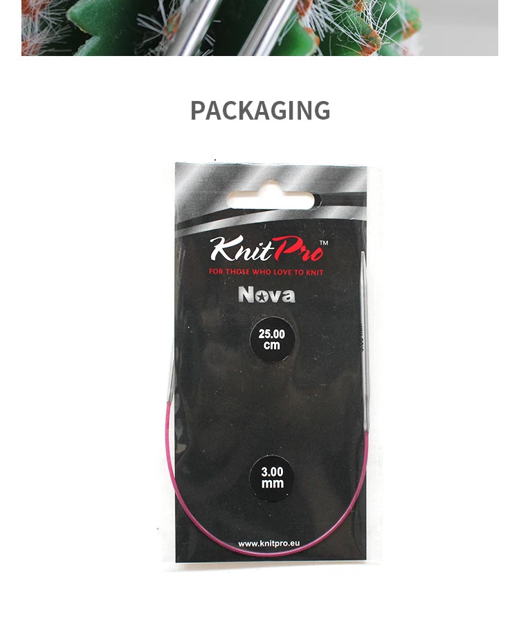 Knit Pro Nova 25cm Circular Knitting Needles