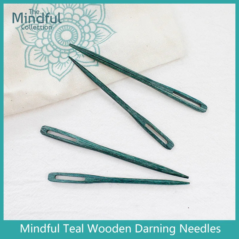 Knitters Pride Mindful Collection The Teal Wooden Daring Needles