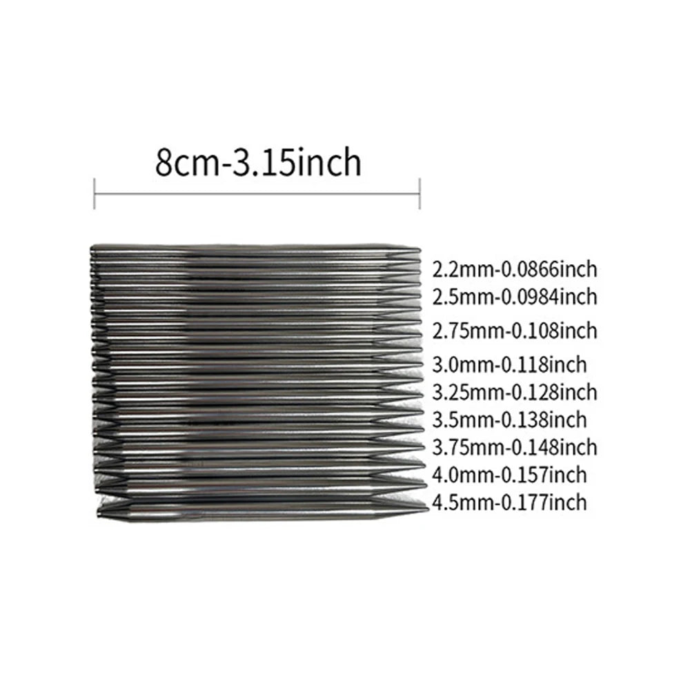 A Set of 34 Knitting Tools Sleeve Needles
