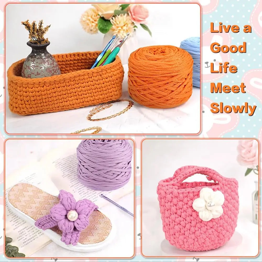 Thick T-Shirt Knitting Yarn 400g