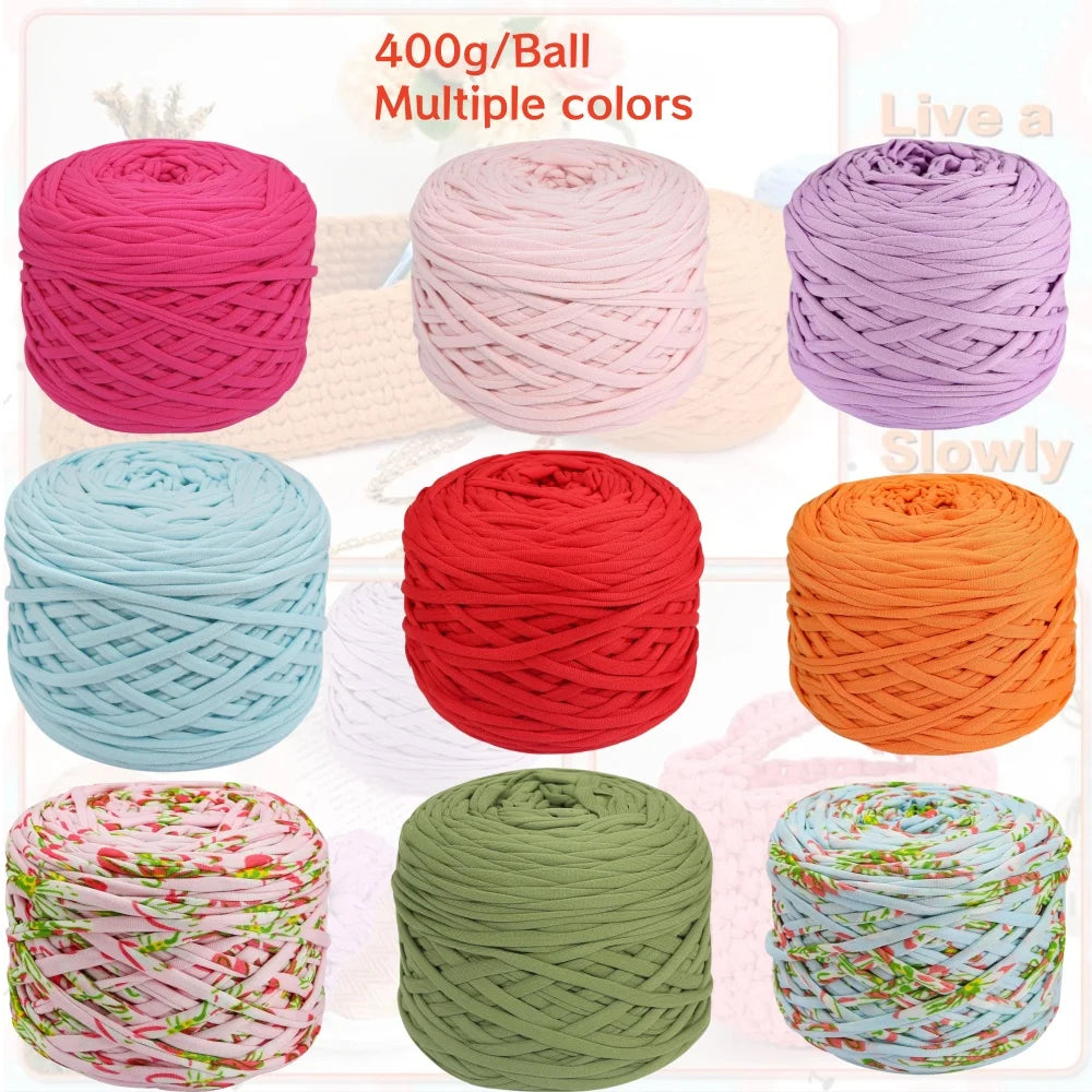 Thick T-Shirt Knitting Yarn 400g