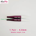 1Pair KnitPro Zing 5cm Interchangeable Circular Knitting Needls