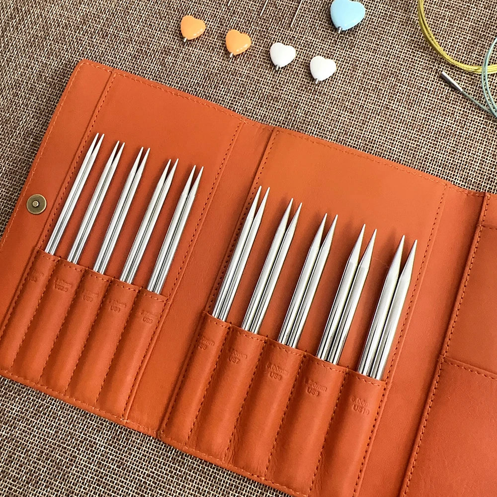 Lotus Yarns  PAMIR 5 Interchangeable Circular Needles Set( 10 Pairs needle length 11.5cm)