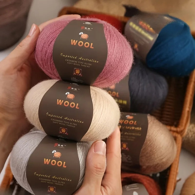 6 Stück luxuriöse Wolle