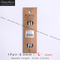1Pair ChiaoGoo 13cm/5Inch FORTE Knitting Needles
