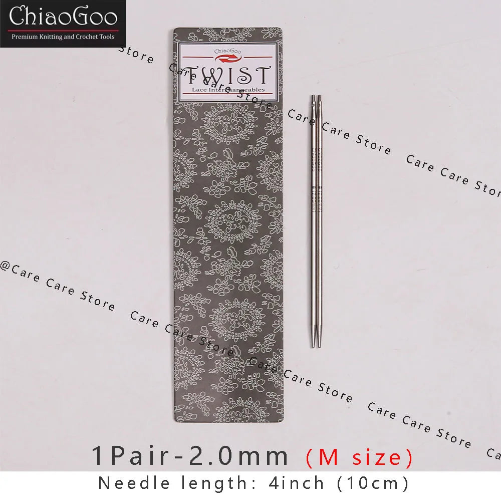 Original ChiaoGoo TWIST Knitting Needles