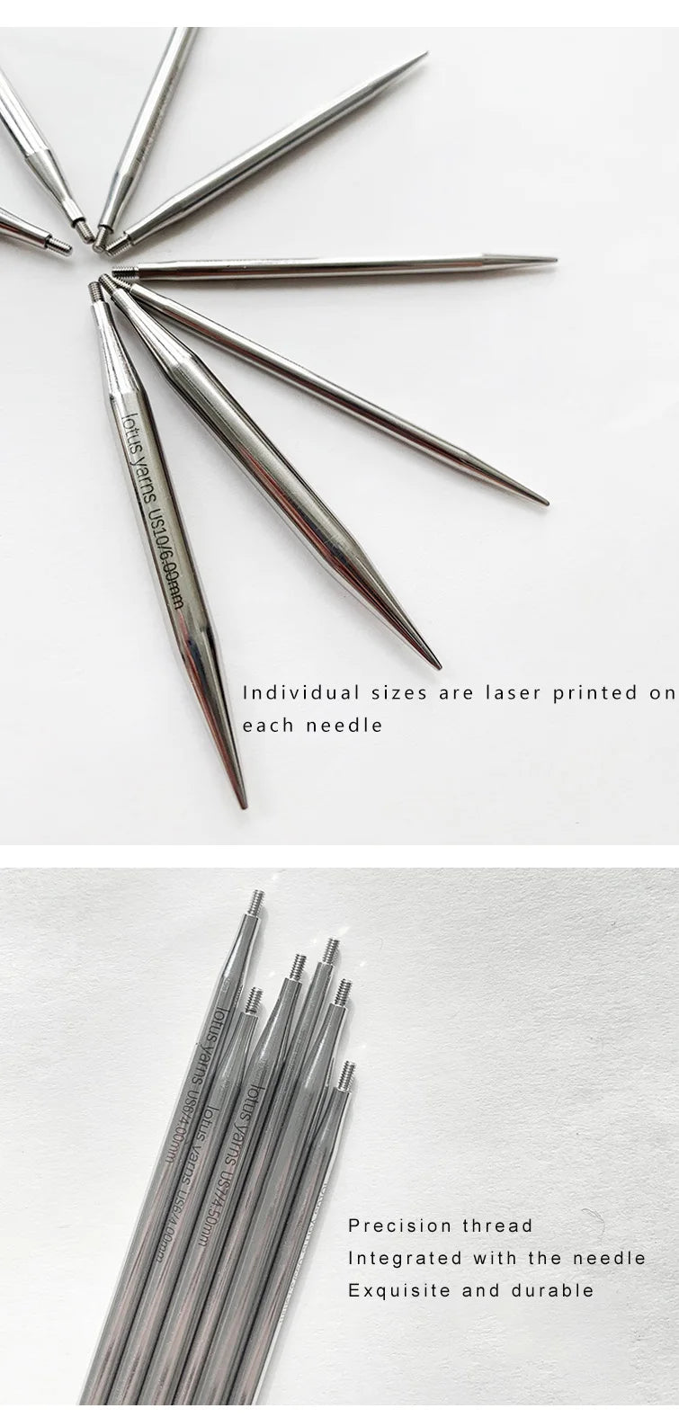 Lotus Yarns Stainless Steel Needle T