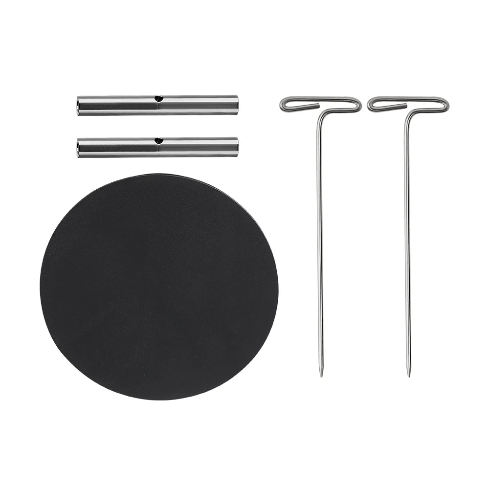 Interchangeable Circular Knitting Needles 2-5mm Detachable Stainless Steel Crochet Knitting Tool DIY Handmade Weaving Crafts Kit