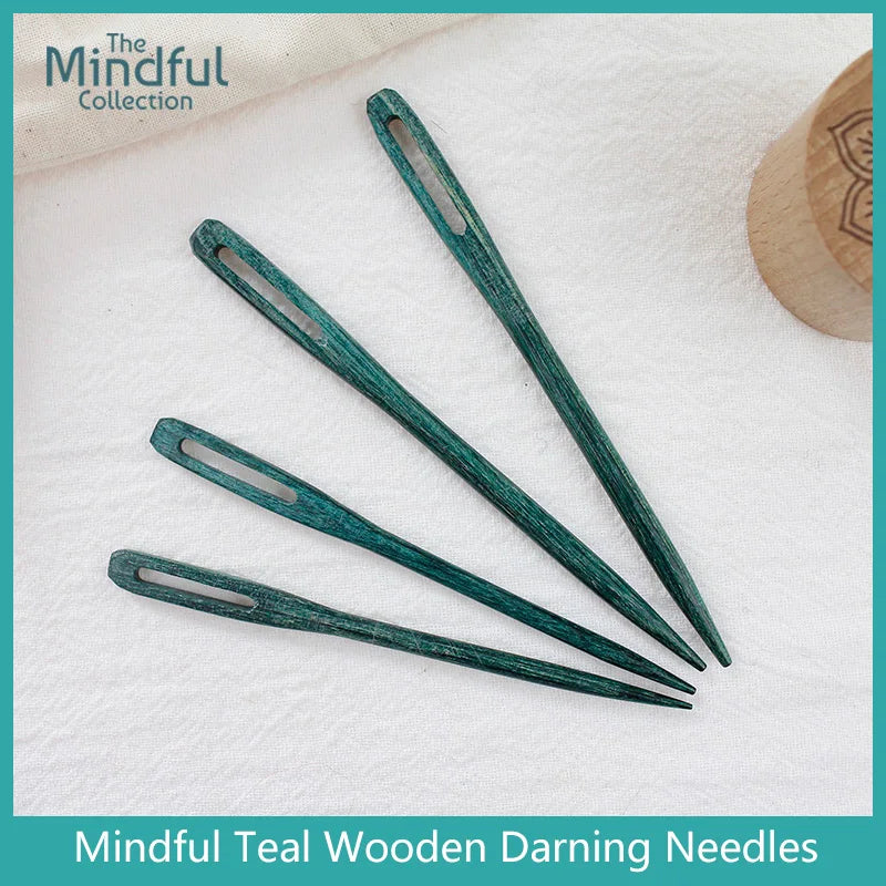 Knitters Pride Mindful Collection The Teal Wooden Daring Needles