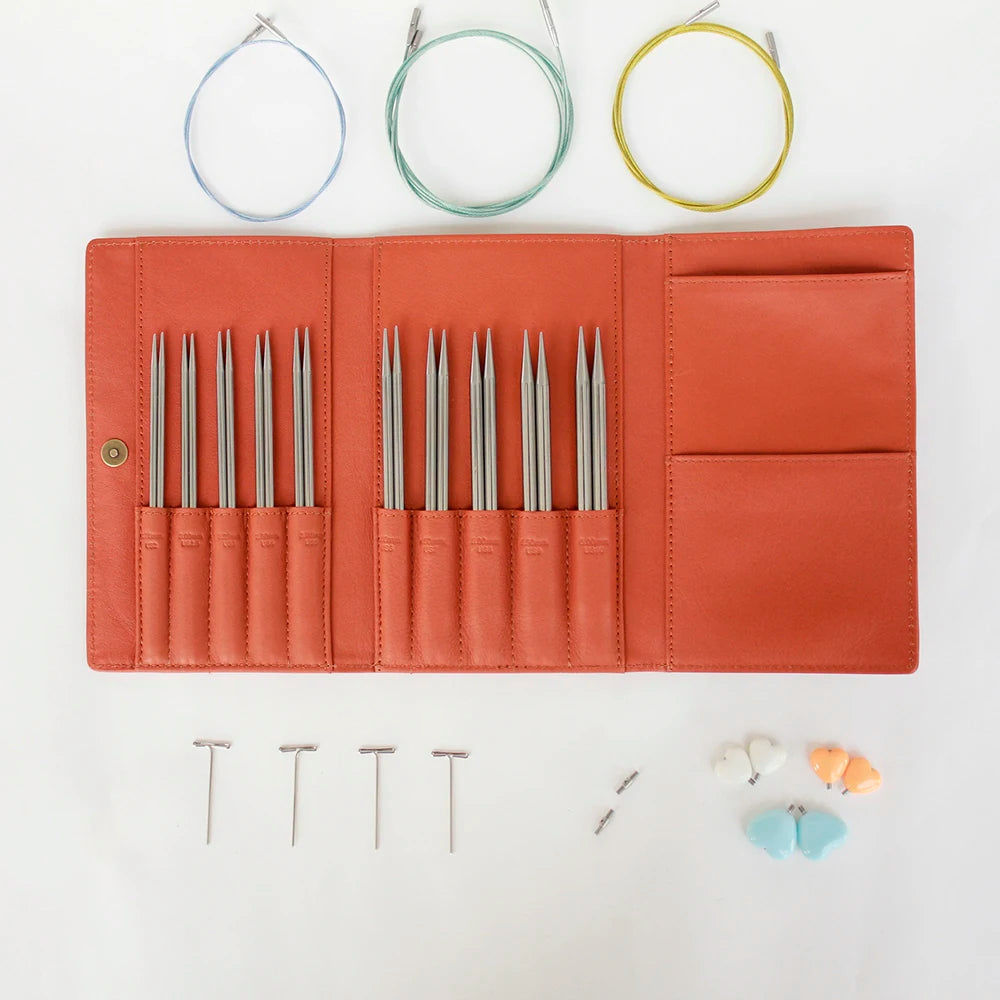 Lotus Yarns  PAMIR 5 Interchangeable Circular Needles Set( 10 Pairs needle length 11.5cm)
