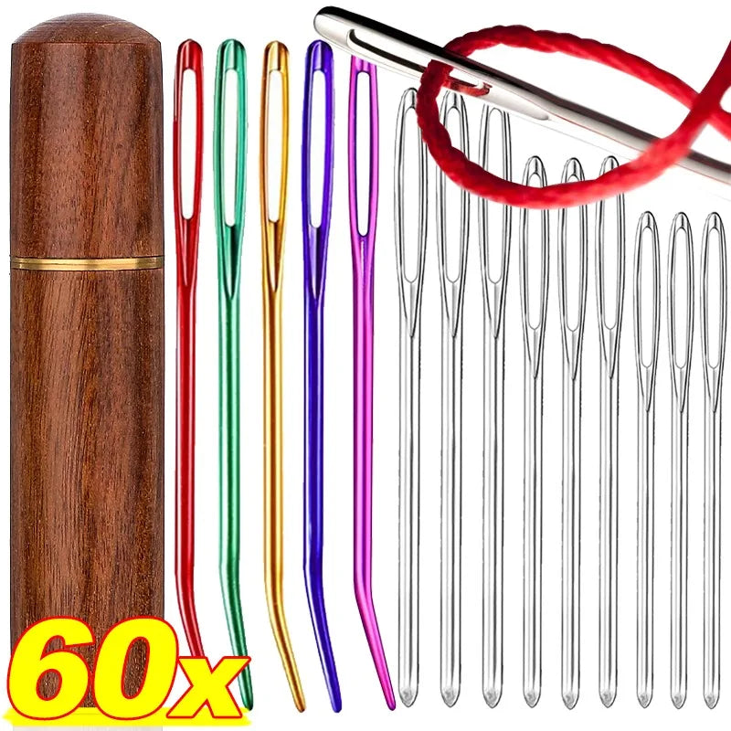 Large Eye Tapestry & Darning Needles Kit
