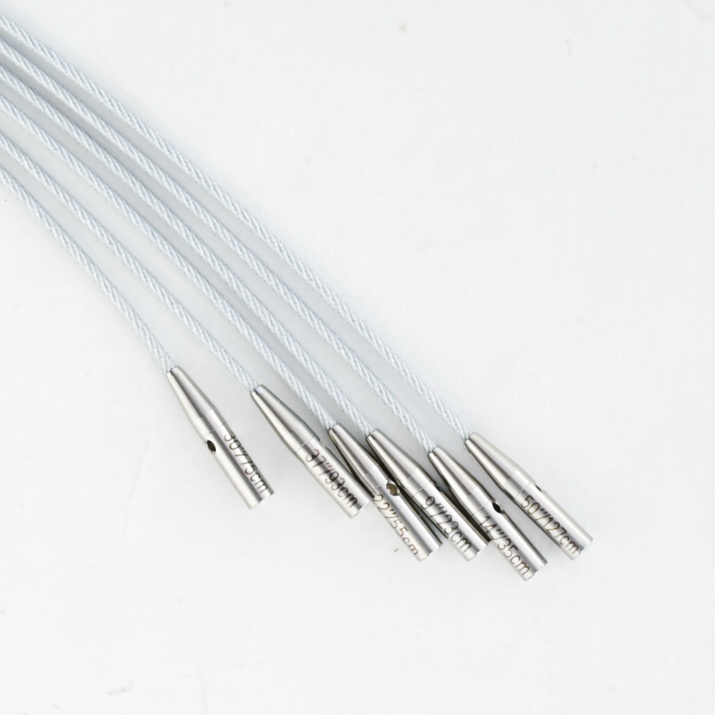 Lotus Yarns 360°  Silver Swivel Cables