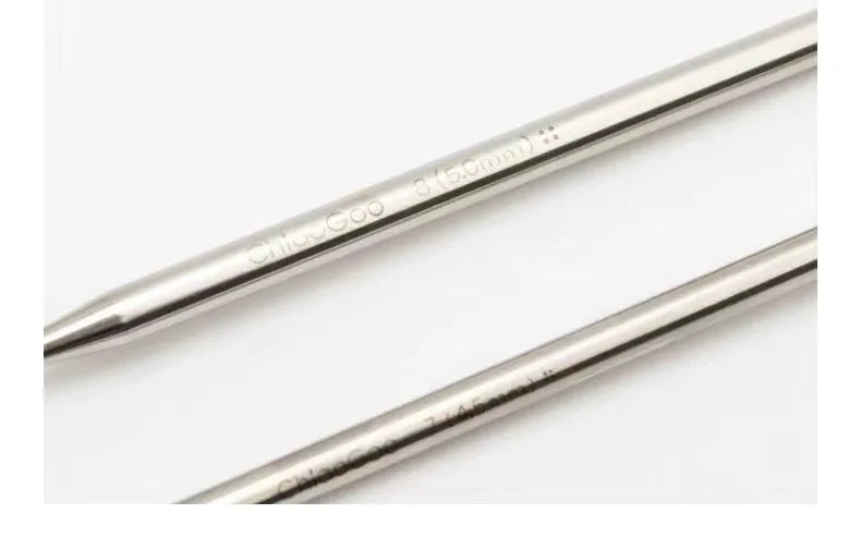 Original ChiaoGoo 80cm Premium Stainless Steel Circular Knitting Needles
