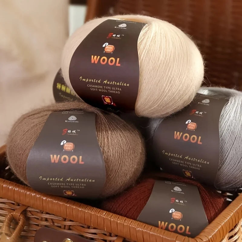 6 Stück luxuriöse Wolle