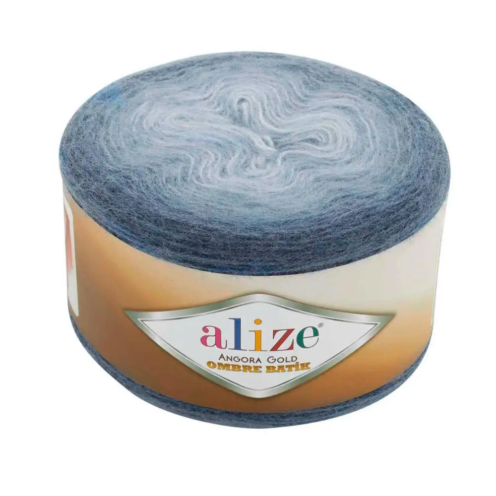 Alize Angora Gold Ombre Batik Cake