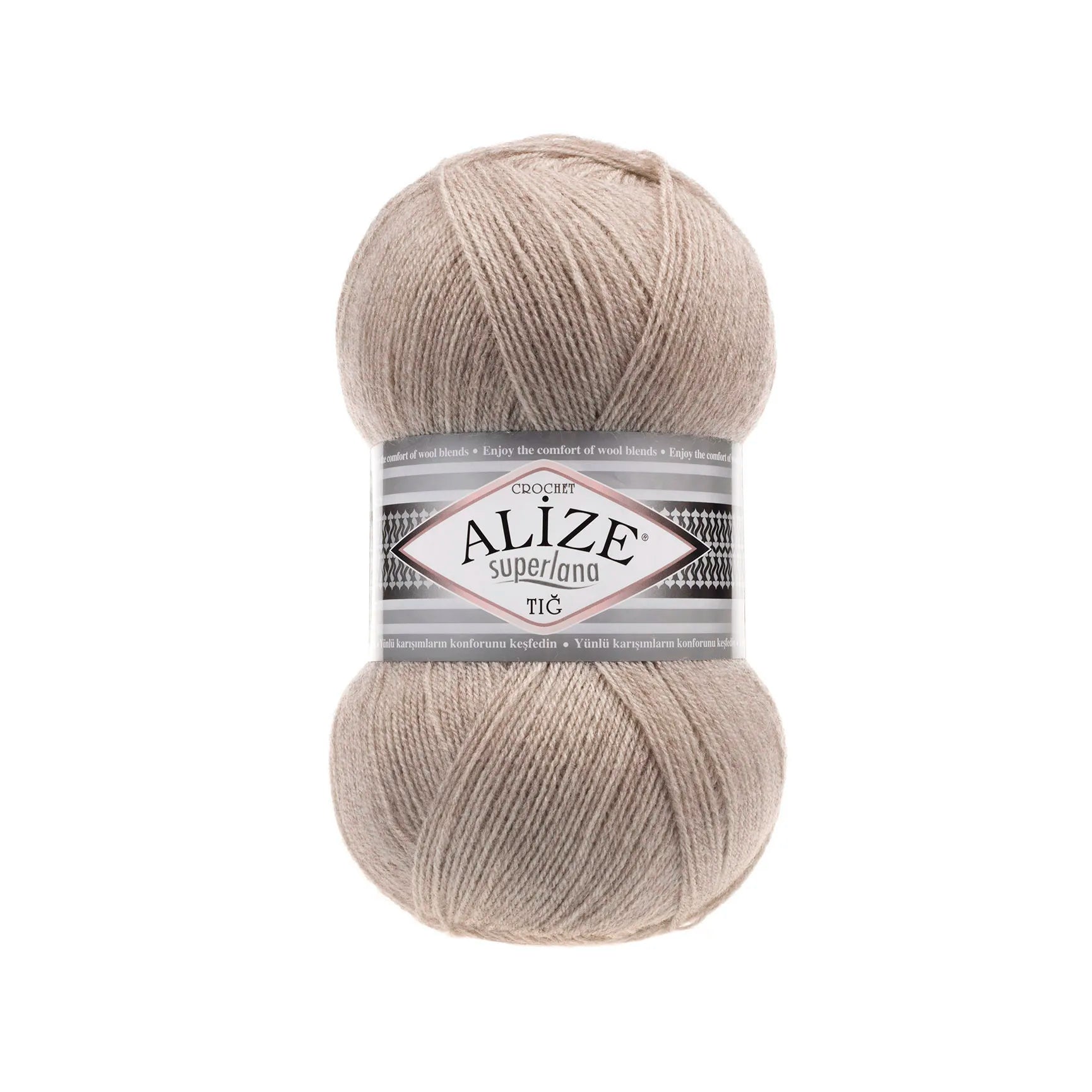 1 Pack ( 5 Balls ) Alize SUPERLANA TIG