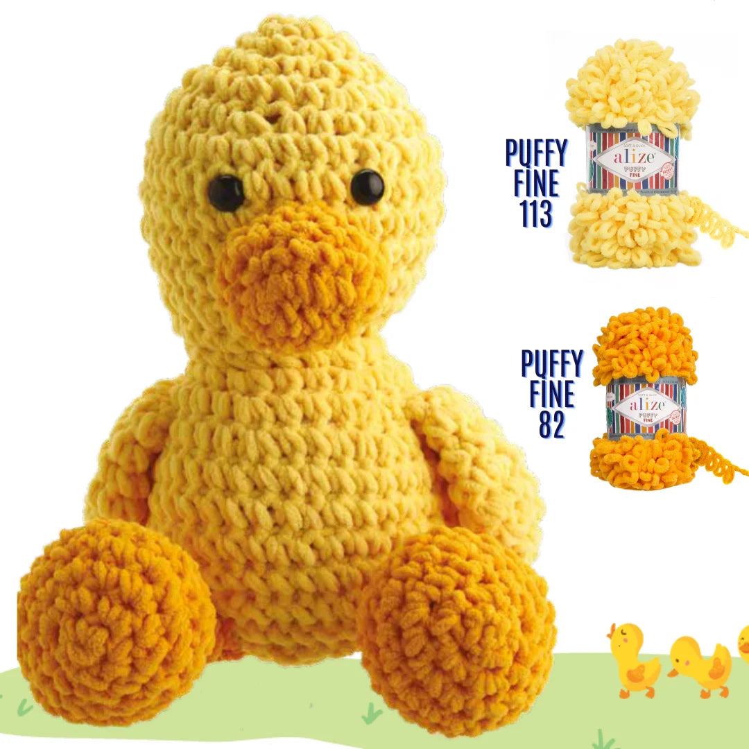 Alize Puffy Fine Yarn Plush Baby