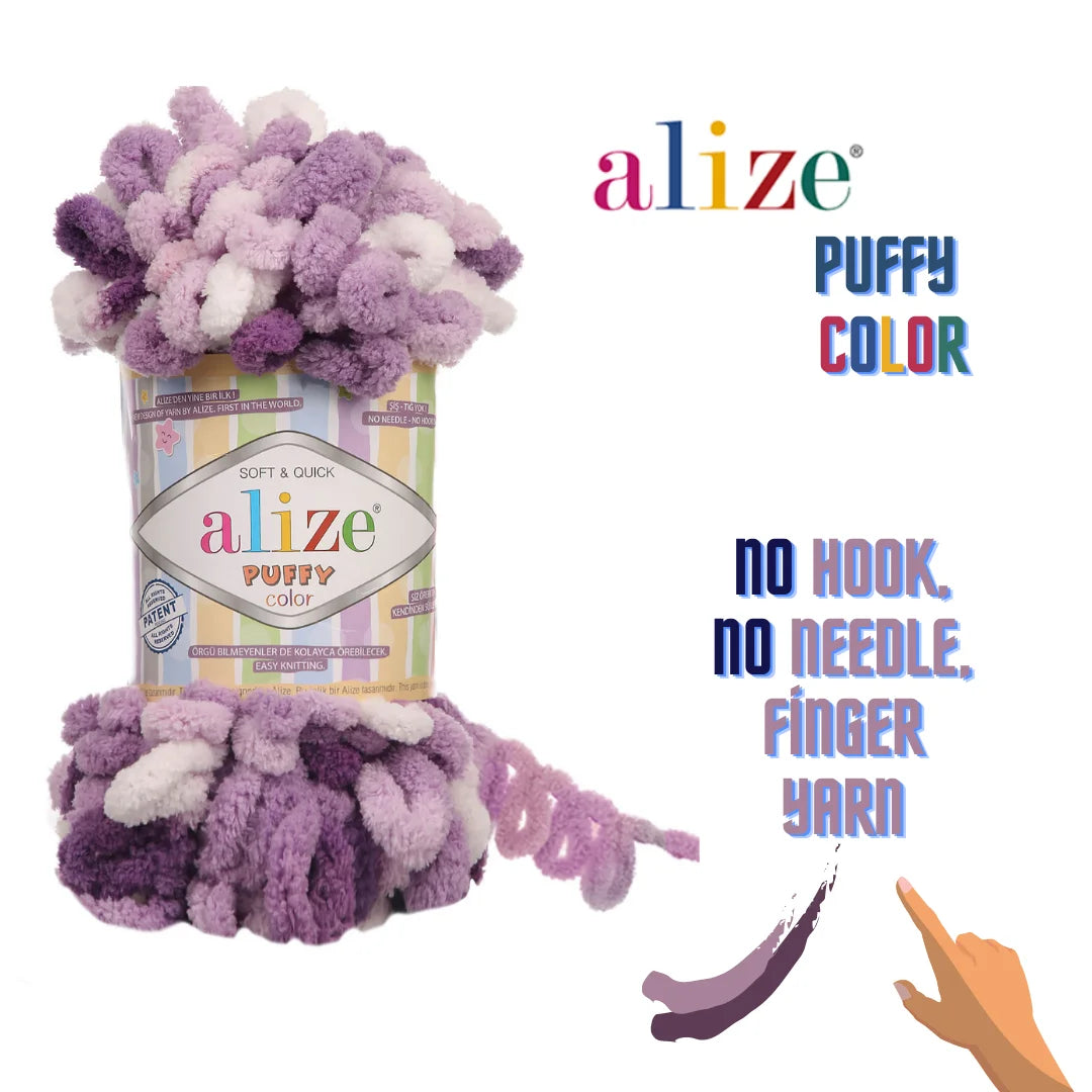 Alize Puffy Color Amigurumi Deckengarn