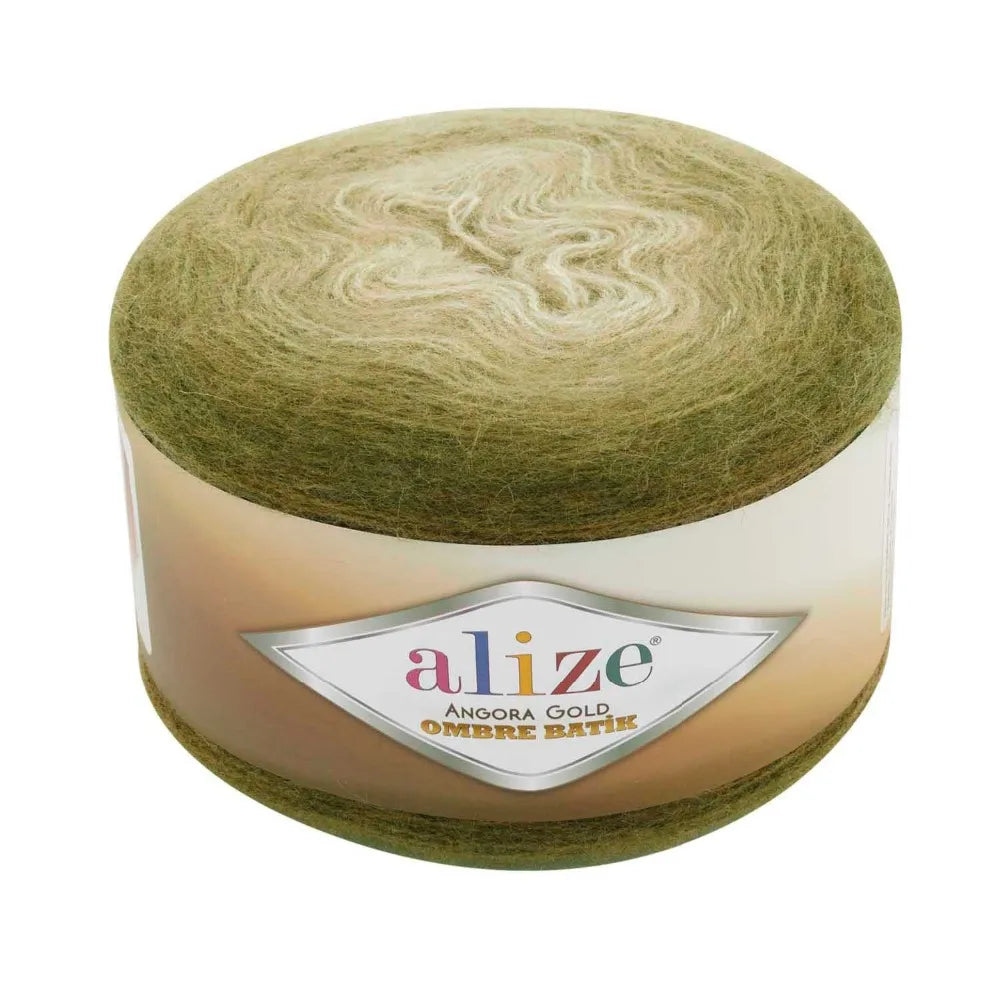 Alize Angora Gold Ombre Batik Cake