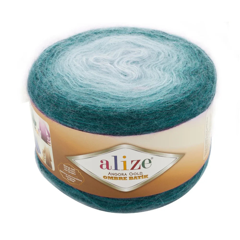 Alize Angora Gold Ombre Batik Cake