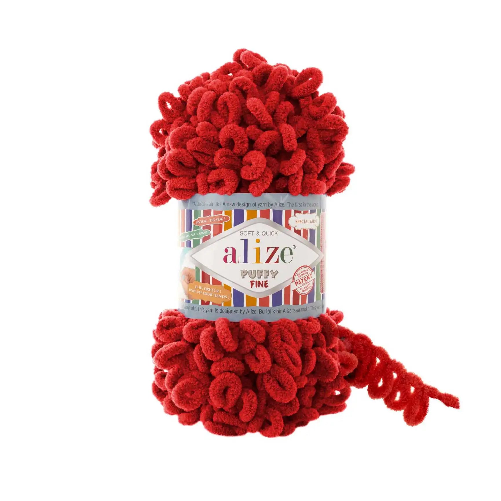 Пряжа Alize Puffy Fine Plushe для новорожденных