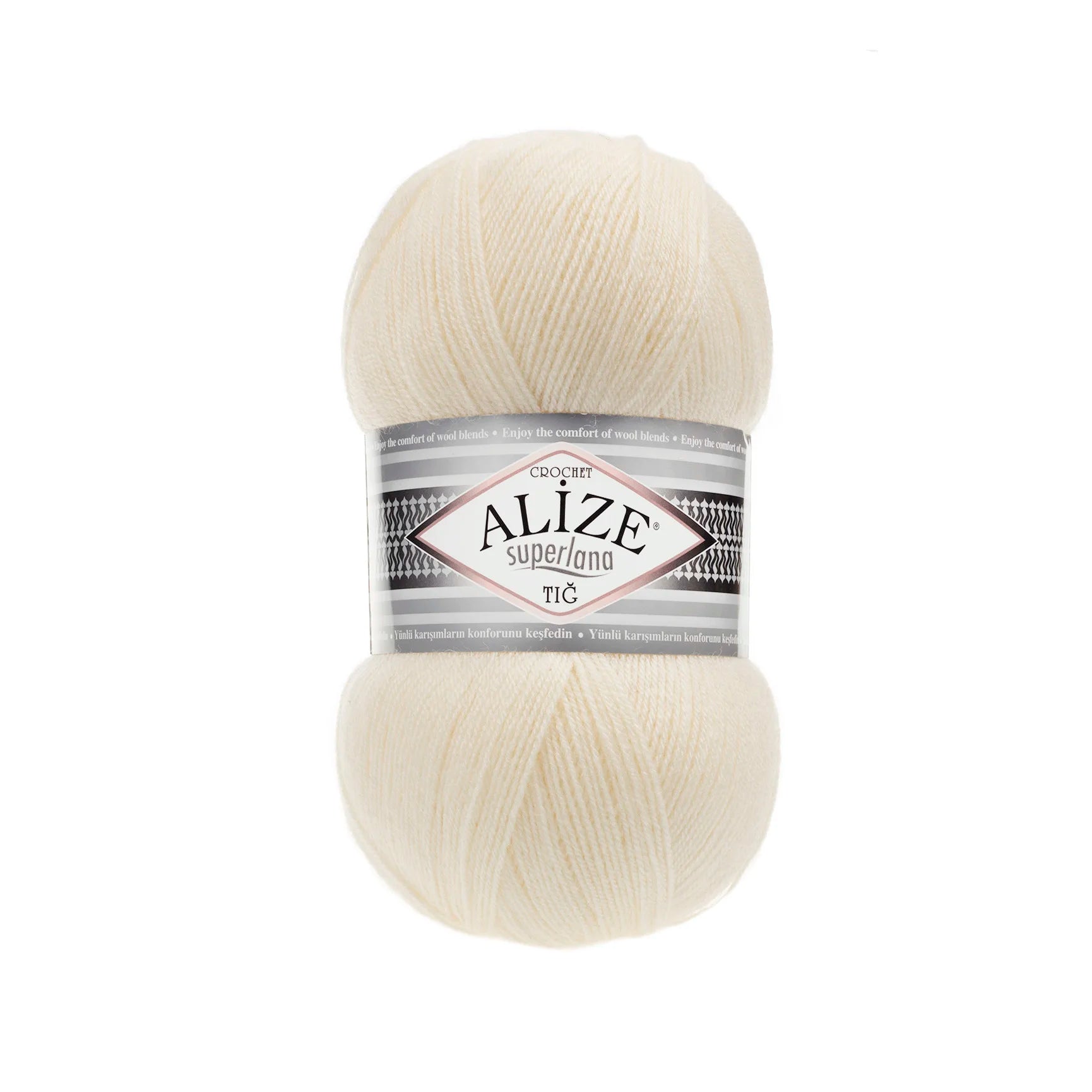 1 Pack ( 5 Balls ) Alize SUPERLANA TIG